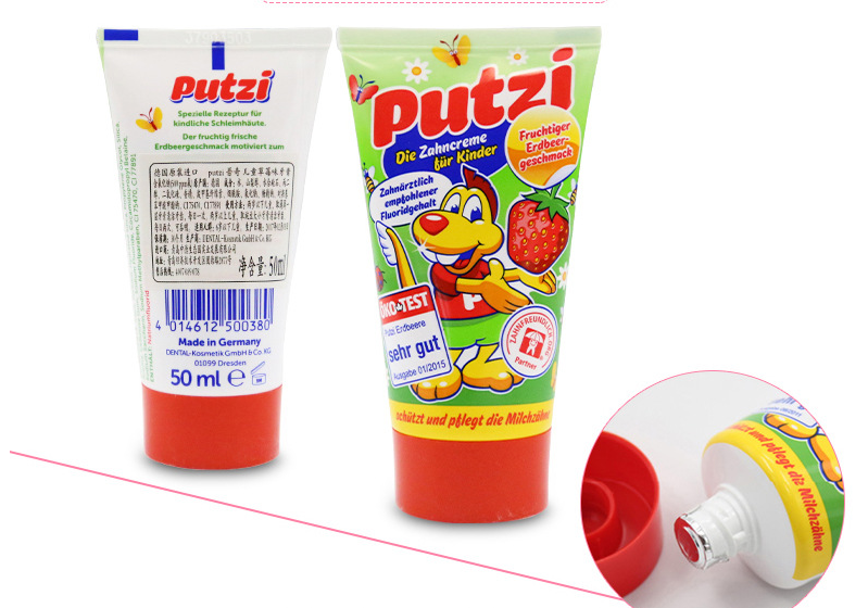 Children's Strawberry Toothpaste for Milk Teeth Care