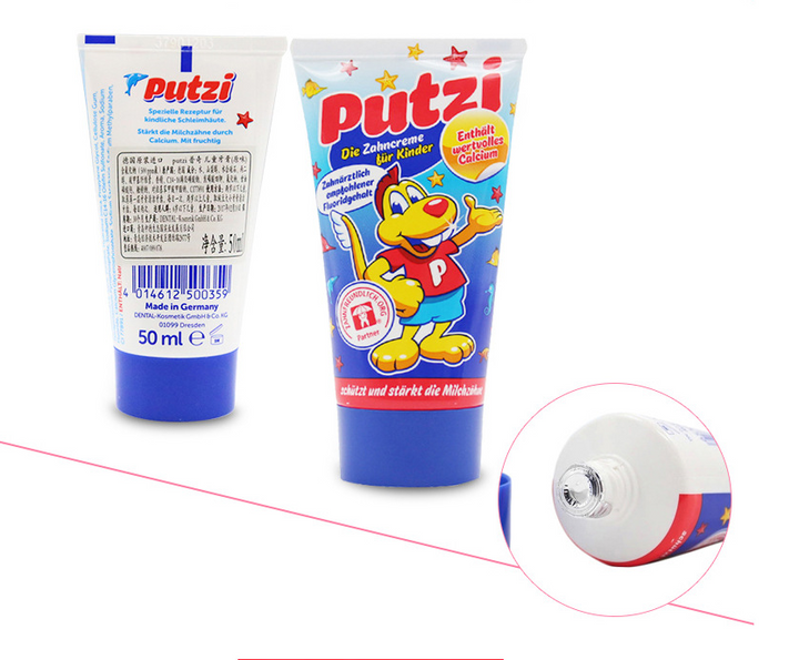 Children's Strawberry Toothpaste for Milk Teeth Care