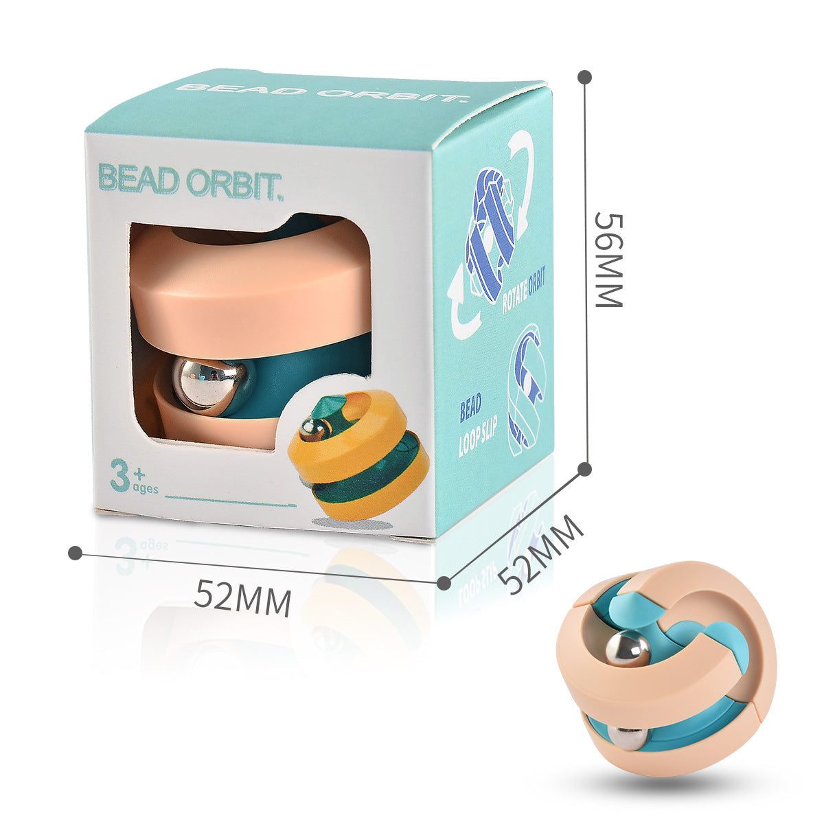Puzzle Ball Gyro Toy for Screen-Free Focused Play
