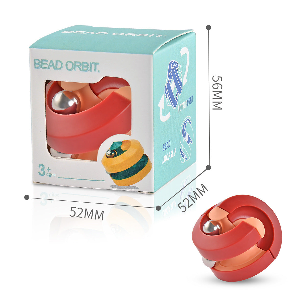 Puzzle Ball Gyro Toy for Screen-Free Focused Play