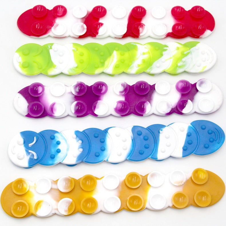 Silicone Suction Cup Fidget Toy for Calming Tactile Play