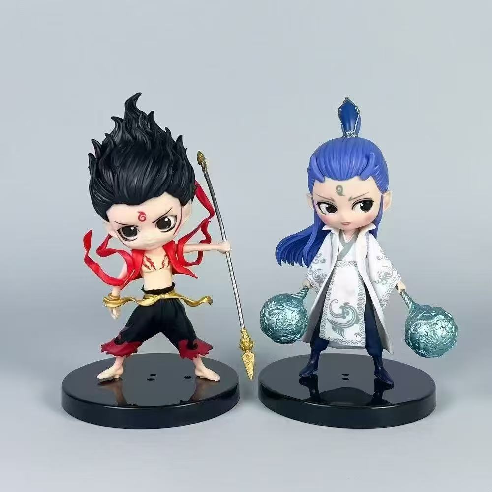 Nezha Ao Bing Figure Set for Eye-Catching Anime Decor