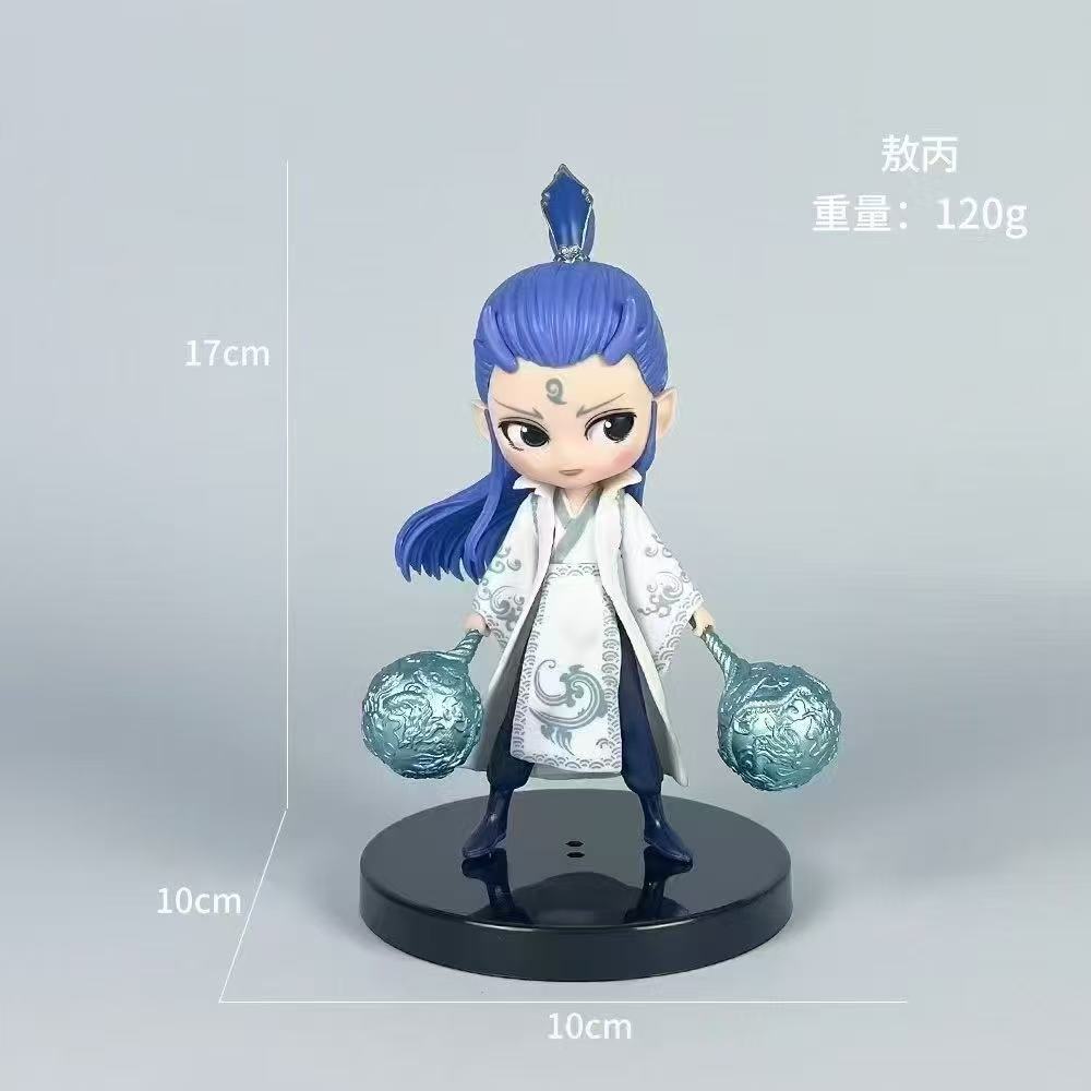 Nezha Ao Bing Figure Set for Eye-Catching Anime Decor