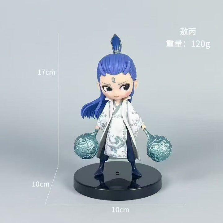 Nezha Ao Bing Figure Set for Eye-Catching Anime Decor