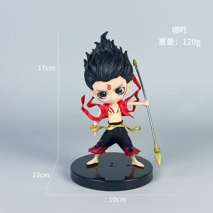 Nezha Ao Bing Figure Set for Eye-Catching Anime Decor