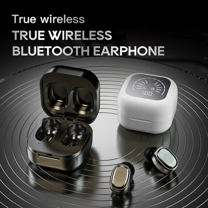 Wireless Gaming Earbuds with LED Battery Display Case