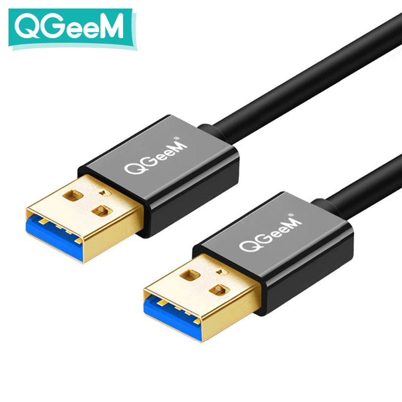 USB 3.0 Male to Male Extension Cable That Never Knots