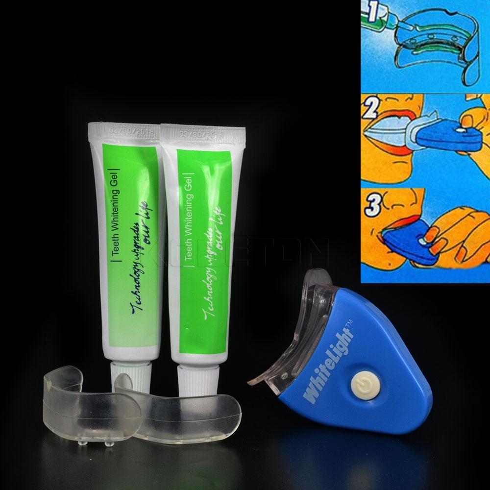 Teeth Whitening Kit with LED Light for Brighter Smile