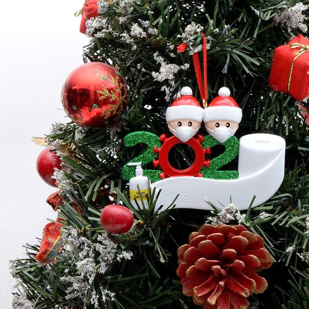 Personalized Quarantine Christmas Ornament Keepsake