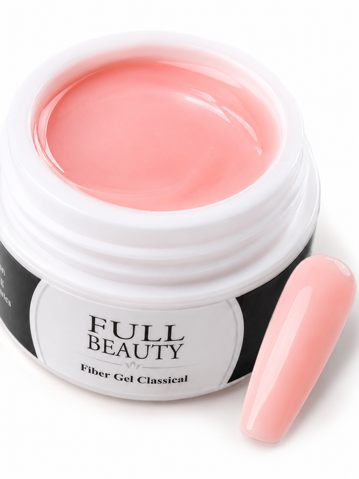 Quick Build Fiber Gel for Nail Extensions & Repair — 15ml