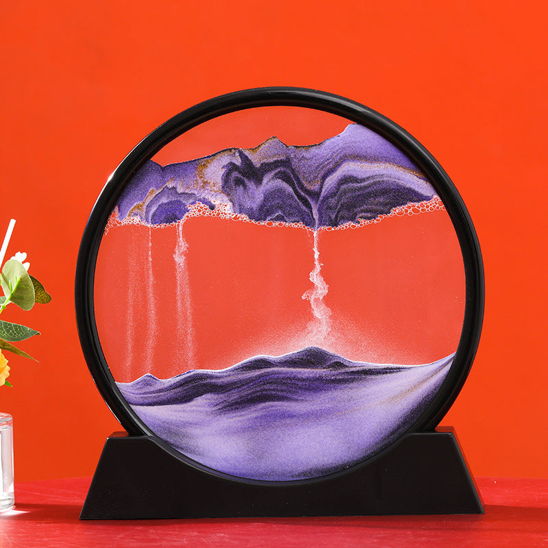 3D Sand Painting Decor for Calm Moving Landscapes