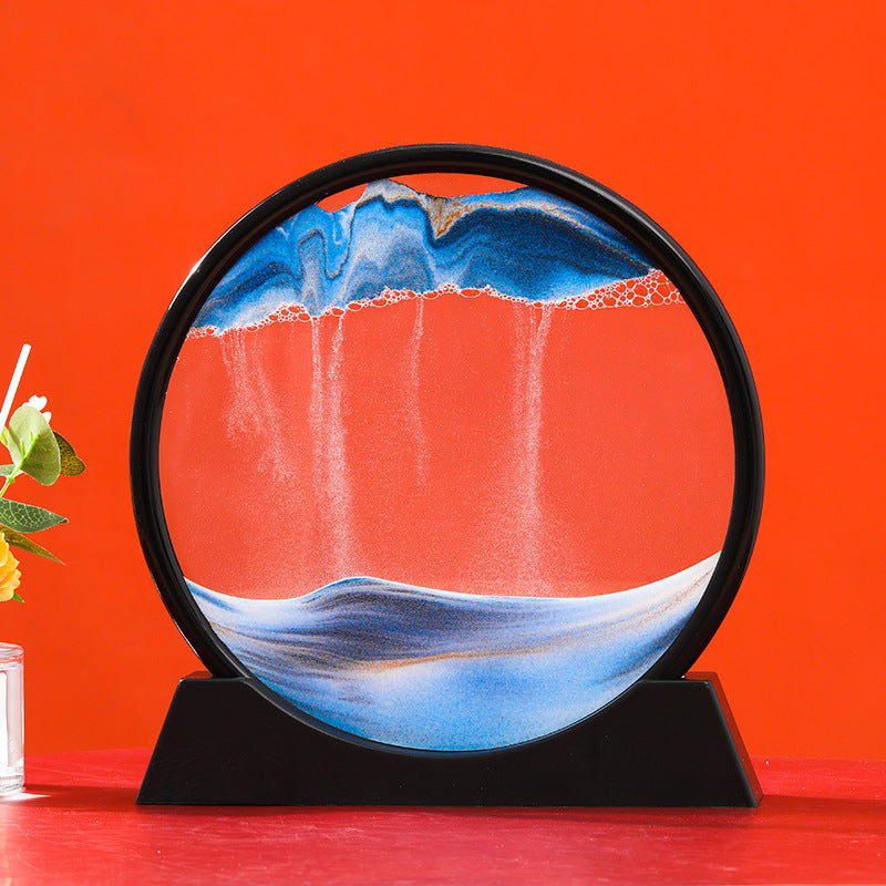 3D Sand Painting Decor for Calm Moving Landscapes