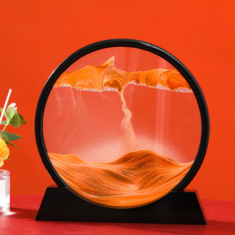 3D Sand Painting Decor for Calm Moving Landscapes