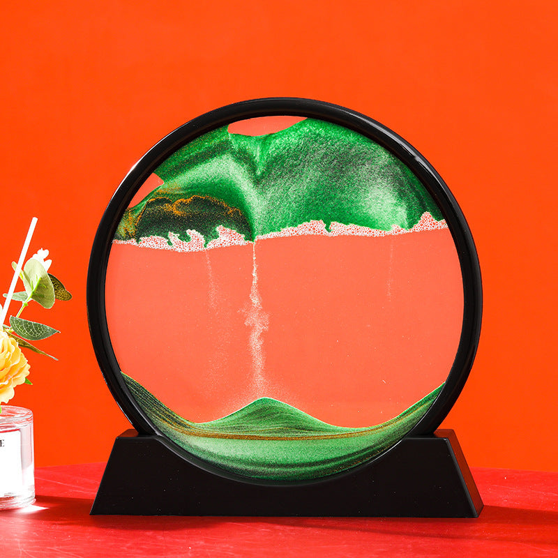 3D Sand Painting Decor for Calm Moving Landscapes