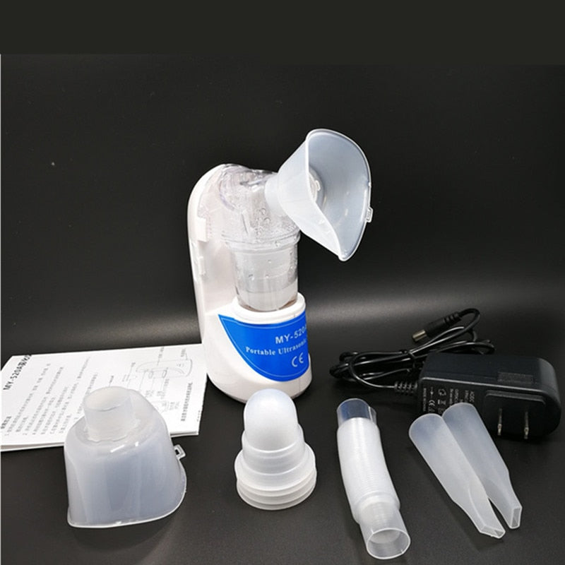 Portable Ultrasonic Nebulizer Kit for Home and Travel