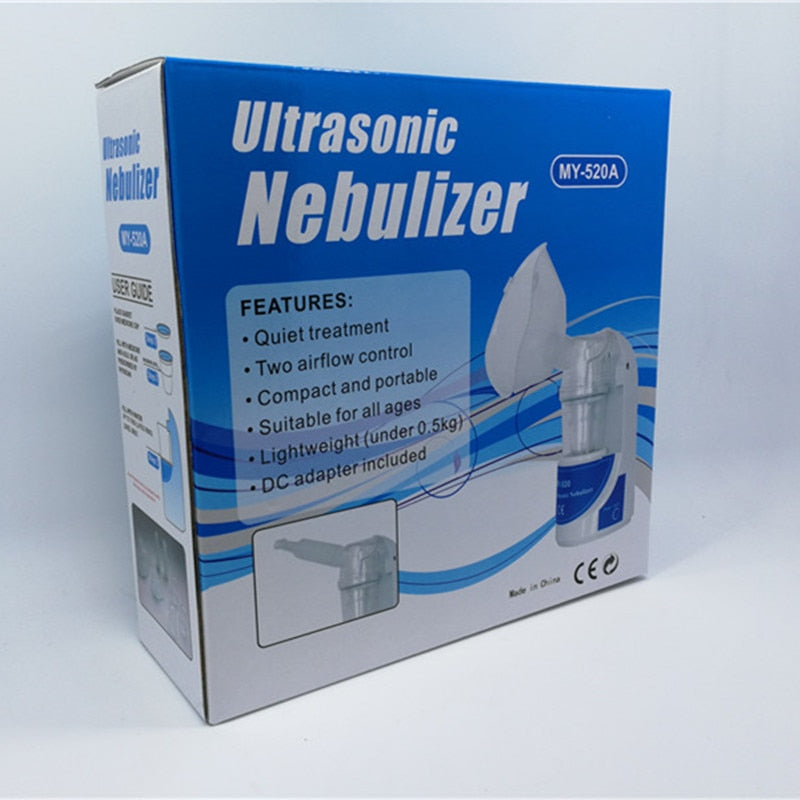 Portable Ultrasonic Nebulizer Kit for Home and Travel
