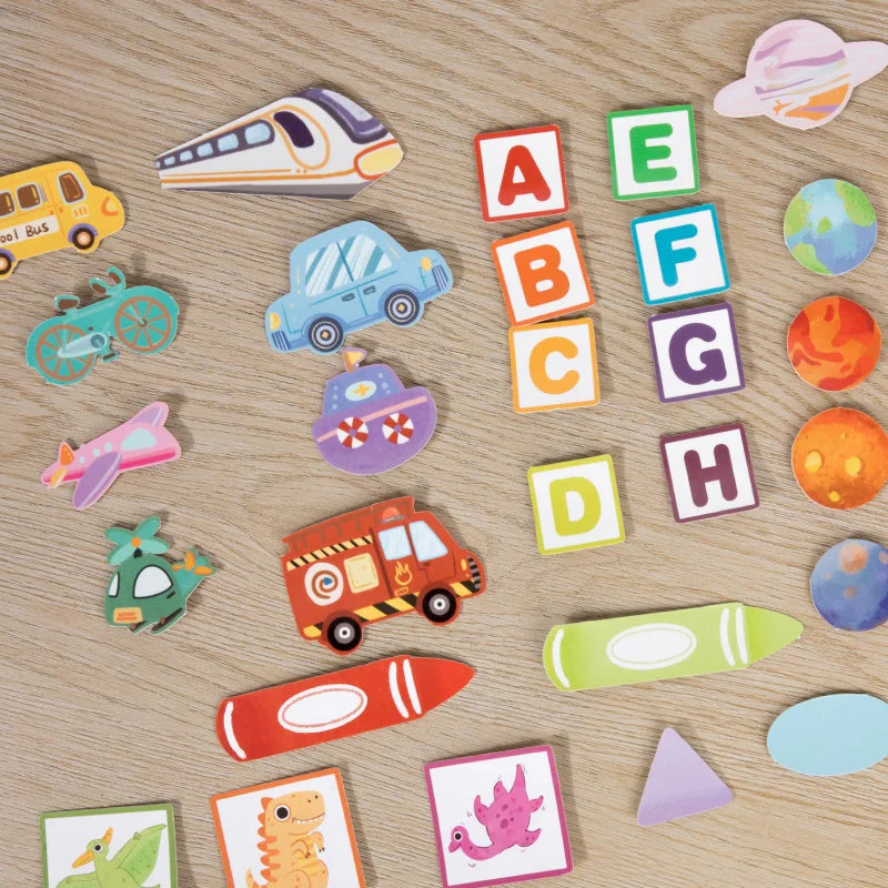 Quiet Sticker Book for Toddler Learning and Travel