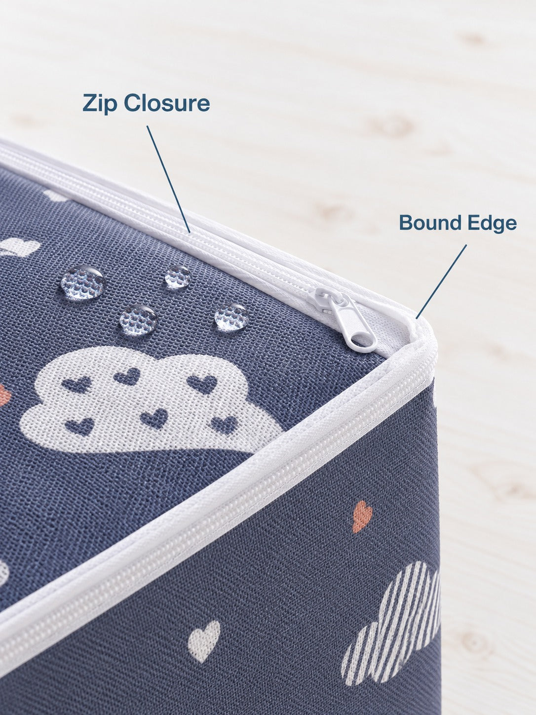 Quilt Storage Bag: Dust and Moisture Proof Zip Case