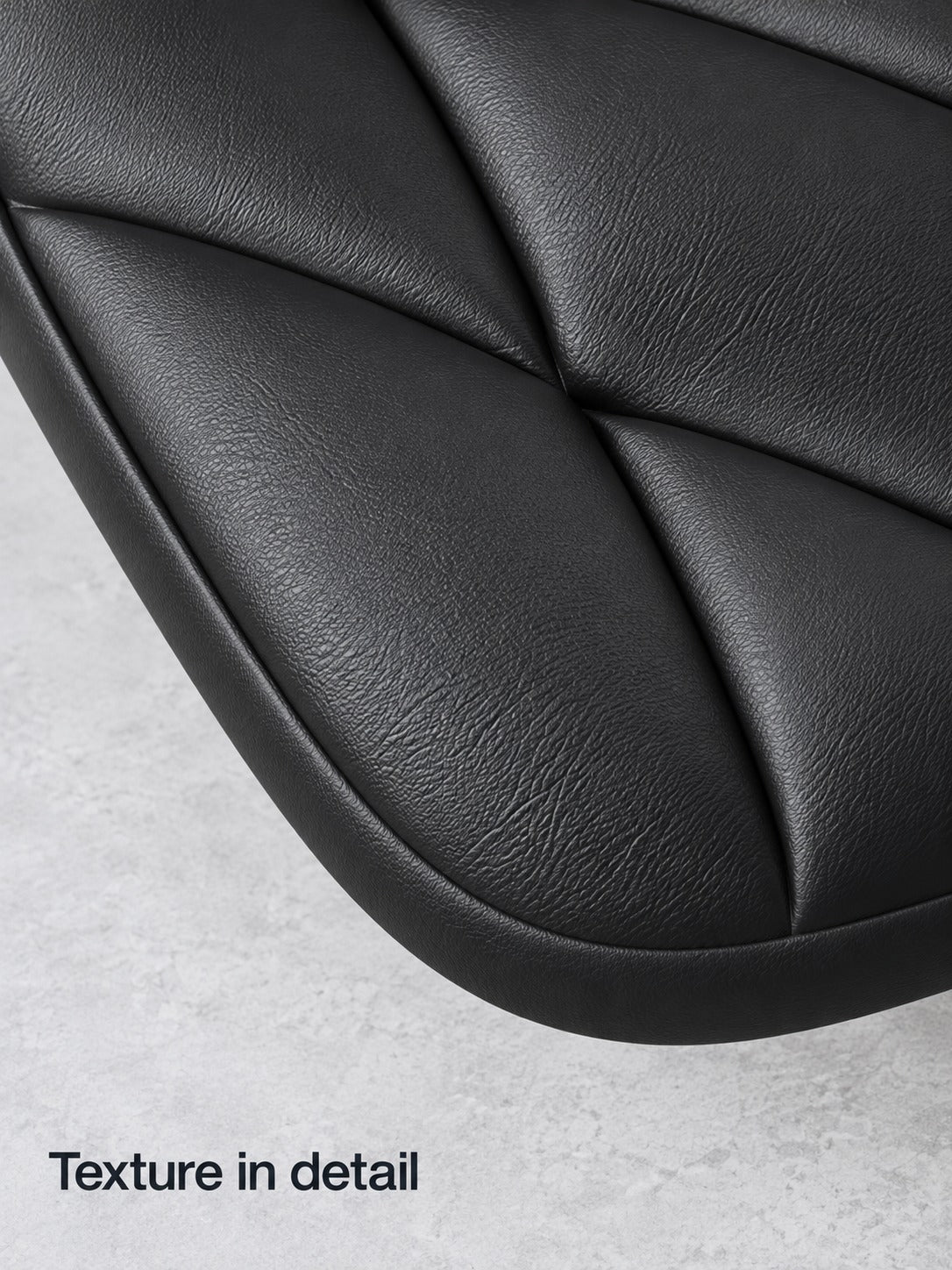 Modern Quilted Dining Chairs Set of 4 with Metal Legs