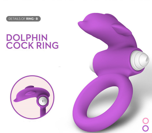 Vibrating Cock Ring for Couples | Waterproof Silicone