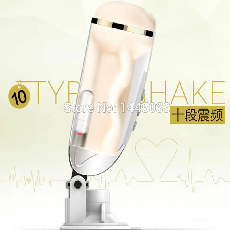 Hands-Free Male Masturbator with 135° Rotating Base