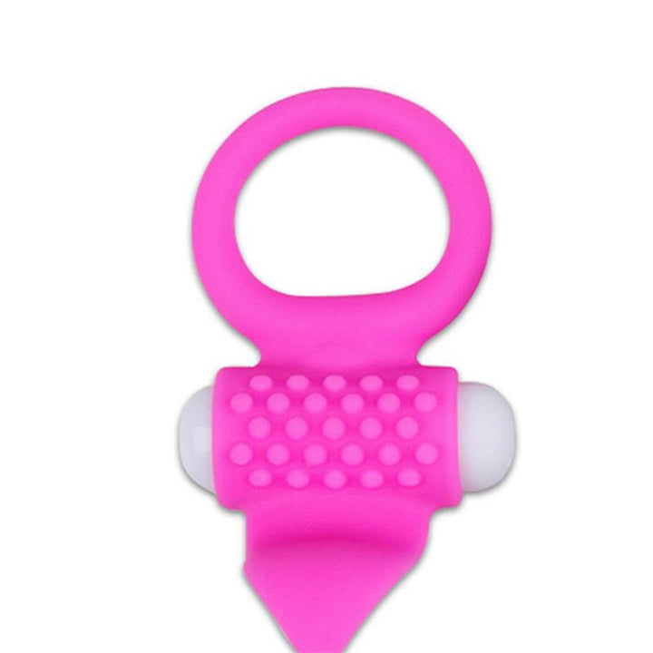 Dual Vibrating Cock Ring with Textured Stimulation