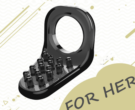 Couples Penis Ring for Shared Textured Stimulation