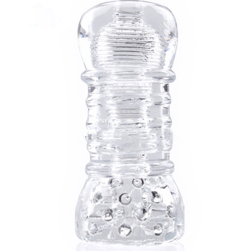 Textured Silicone Male Masturbator Cup for Private Play