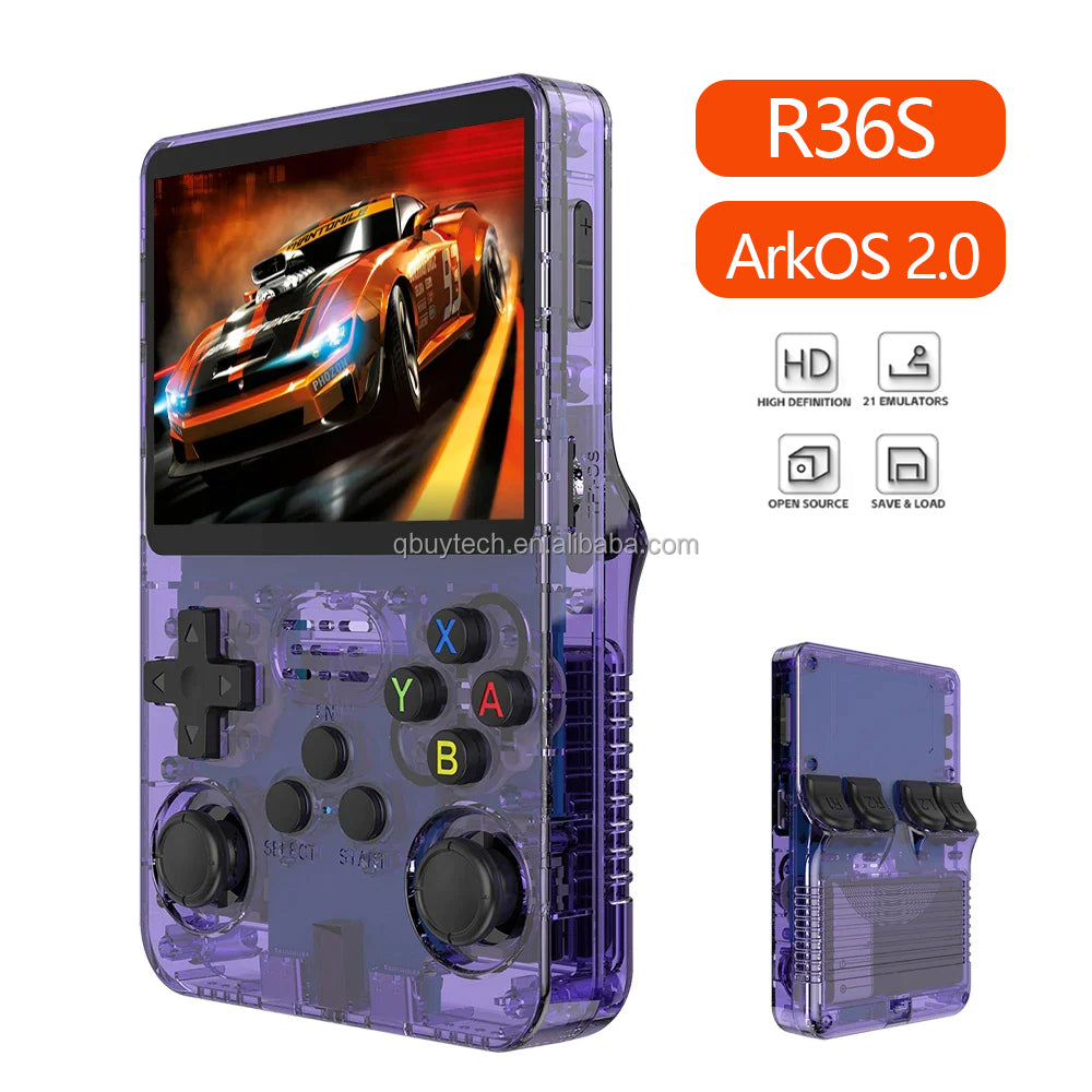 Retro Handheld Game Console with 21 Emulators & HD Screen