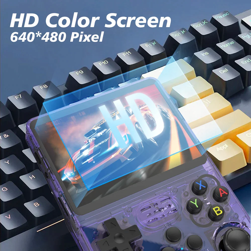 Retro Handheld Game Console with 21 Emulators & HD Screen