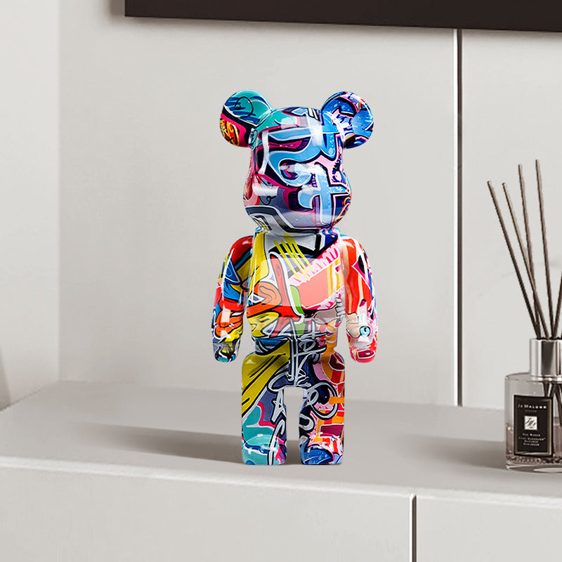 Bear Ornament Sculptural Accent for Modern Living Rooms