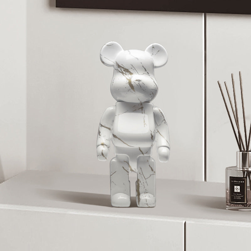Bear Ornament Sculptural Accent for Modern Living Rooms