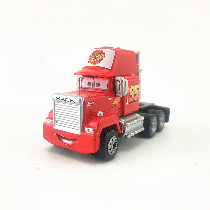 Racing Truck Toy Model for Display and Pretend Play