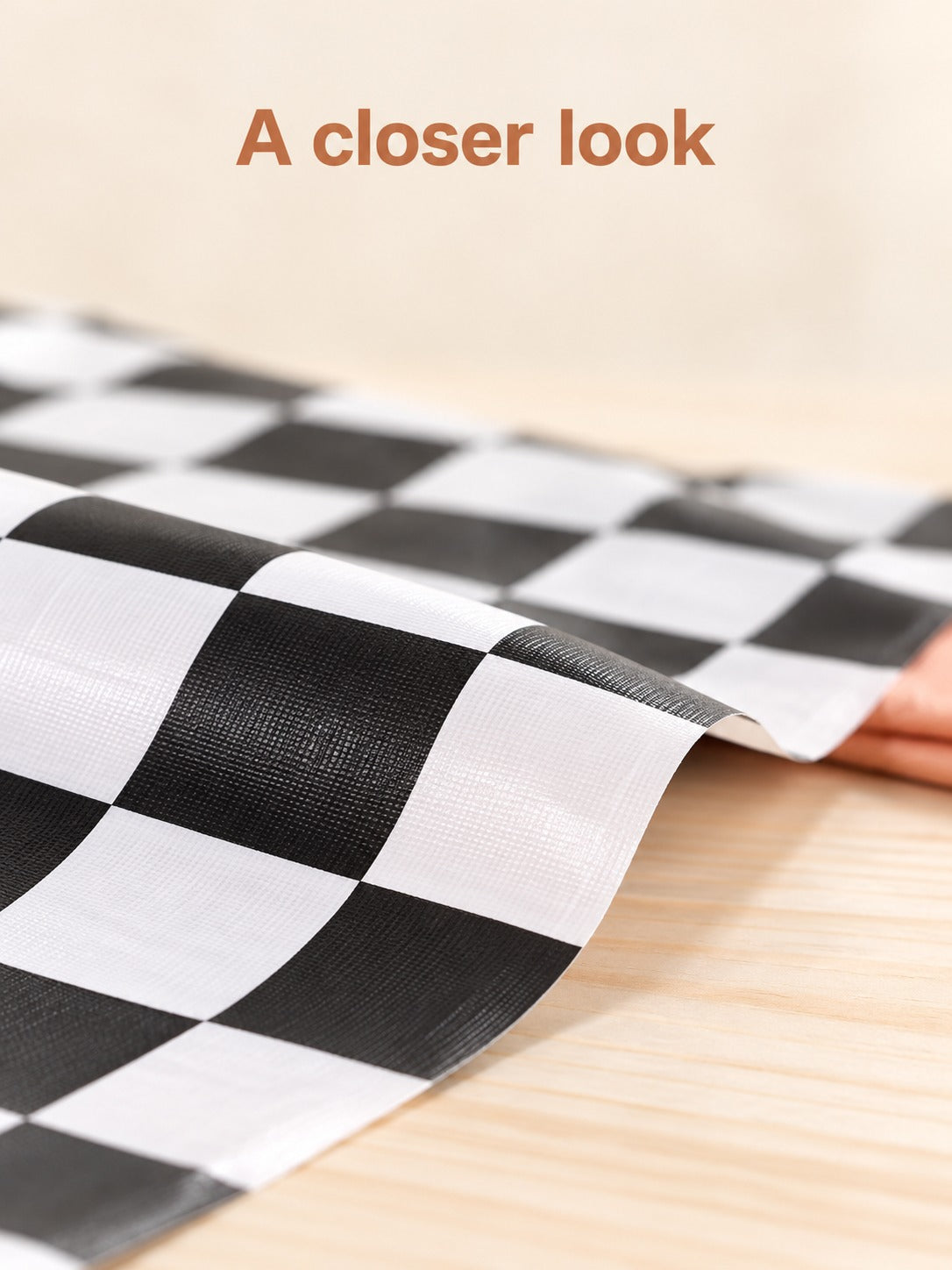 Racing Checkered Tablecloth, Disposable Birthday Party Cover