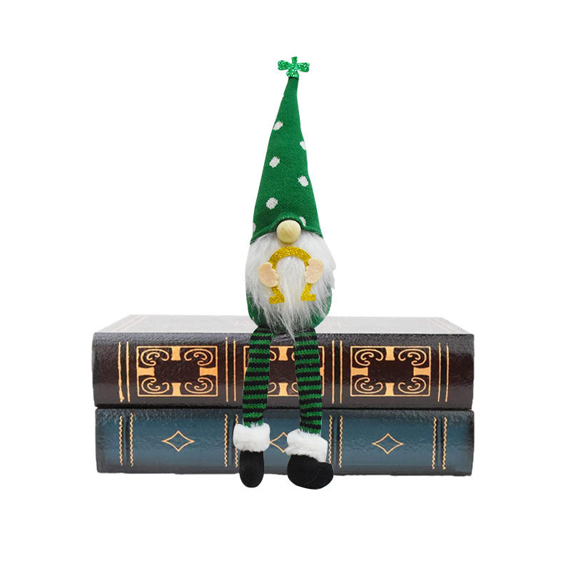 St. Patrick's Day Gnome Trio for Cheerful Shelves
