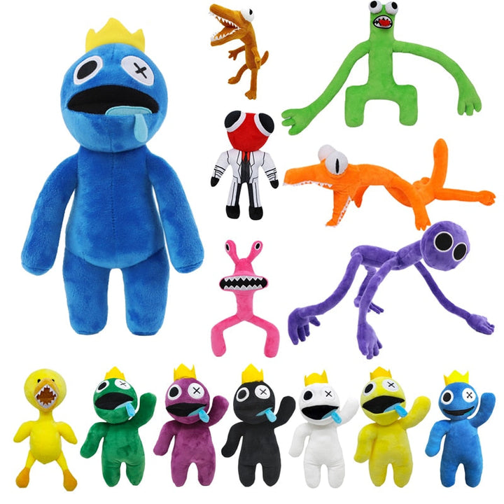 Rainbow Friends Plush Toy Set for Imaginative Play