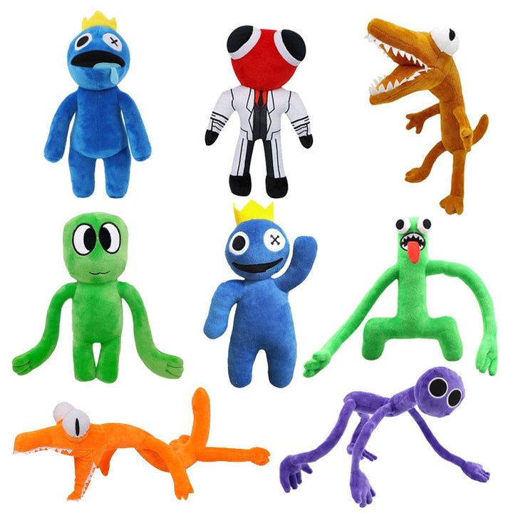Rainbow Friends Plush Toy Set for Imaginative Play
