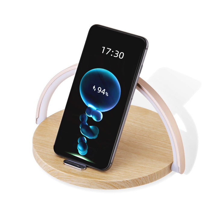 Wireless Charging Night Light Phone Stand for Nightstand