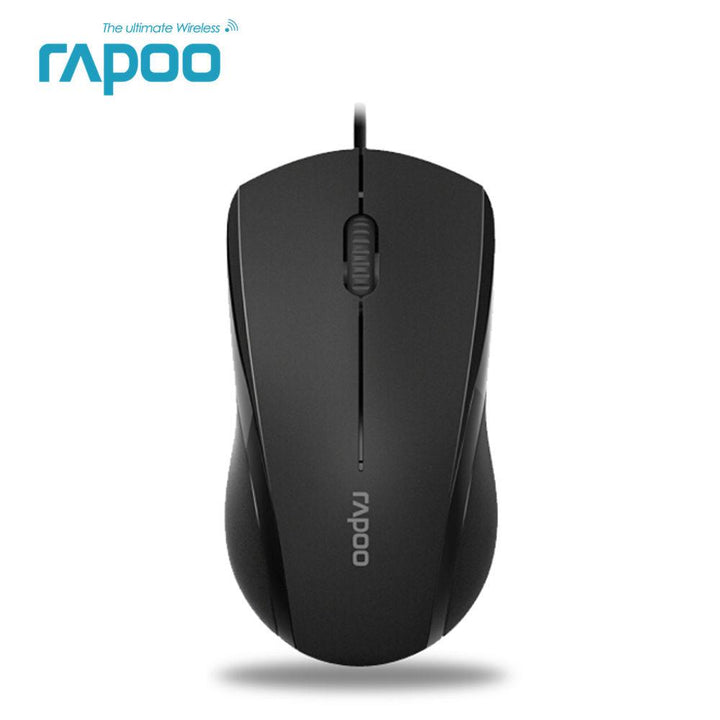 Quiet Silent-Click Wired Mouse for Laptops, 1000 DPI