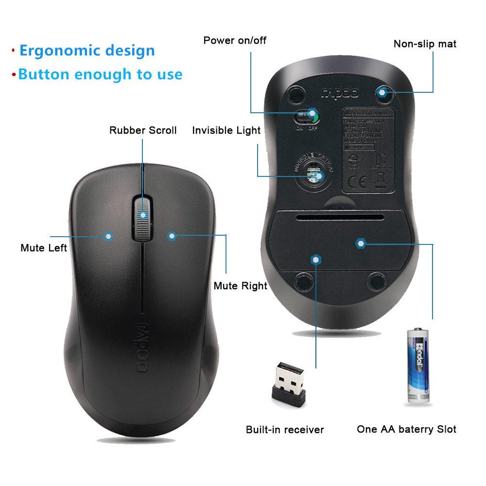 Silent Wireless Mouse for Laptop: Click Without Noise