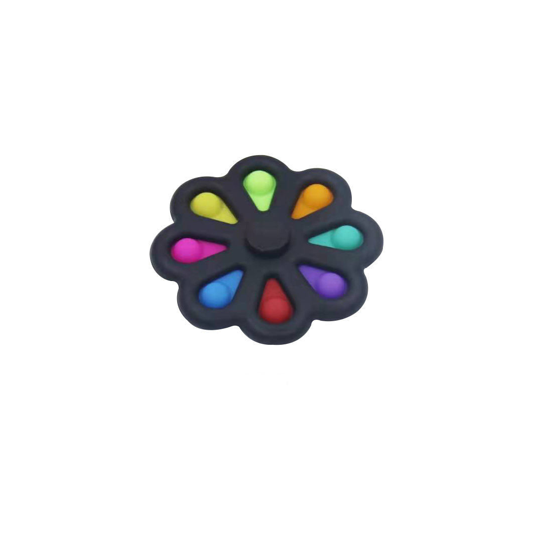 Flower Bubble Fidget Toy for Quiet Sensory Relief Anywhere