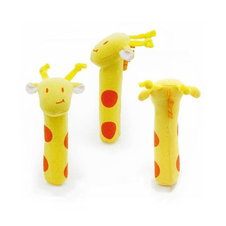 Baby Animal Rattle Toy for Easy-Grip Sensory Play