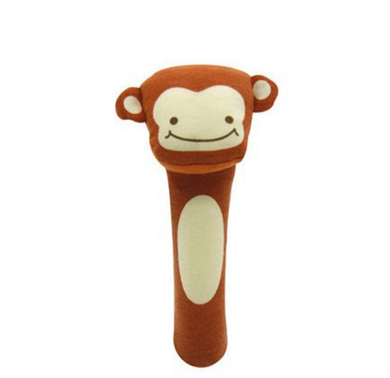Baby Animal Rattle Toy for Easy-Grip Sensory Play