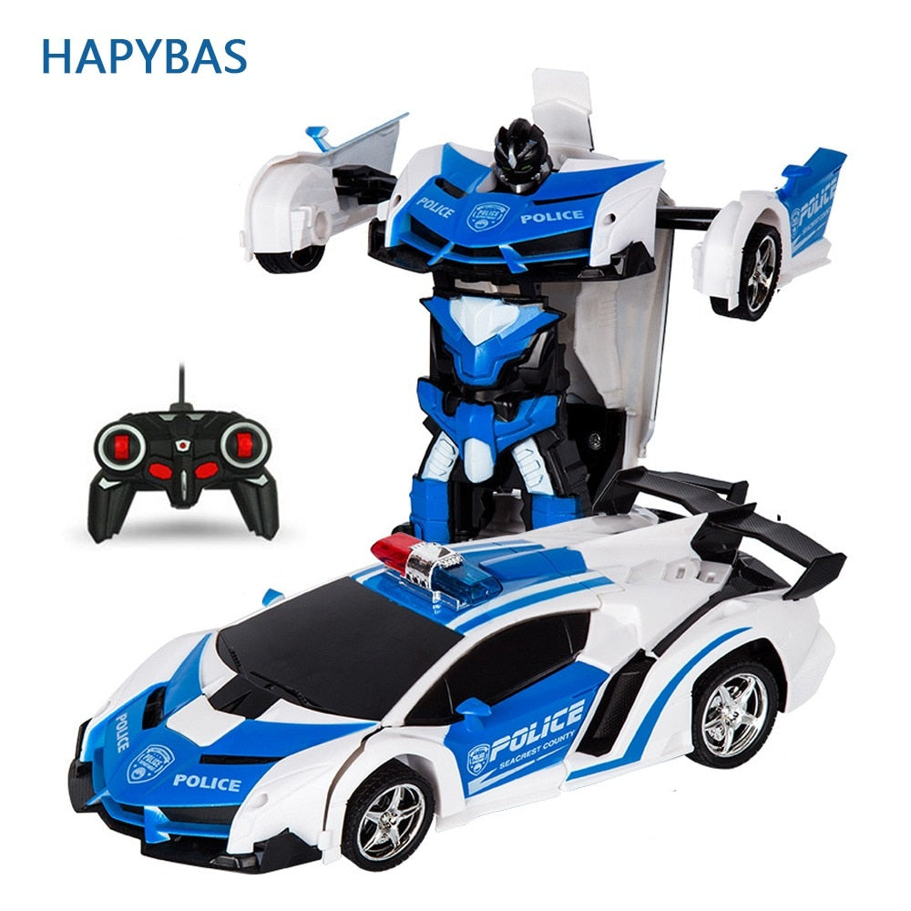 RC Transforming Car Robot Toy | Remote-Control Fun