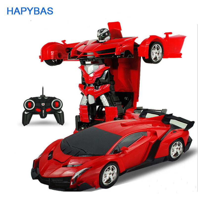 RC Transforming Car Robot Toy | Remote-Control Fun