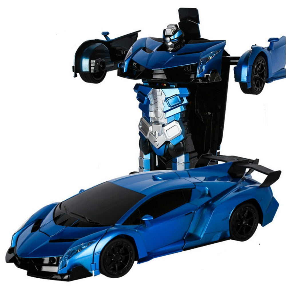 RC Transforming Car Robot Toy | Remote-Control Fun