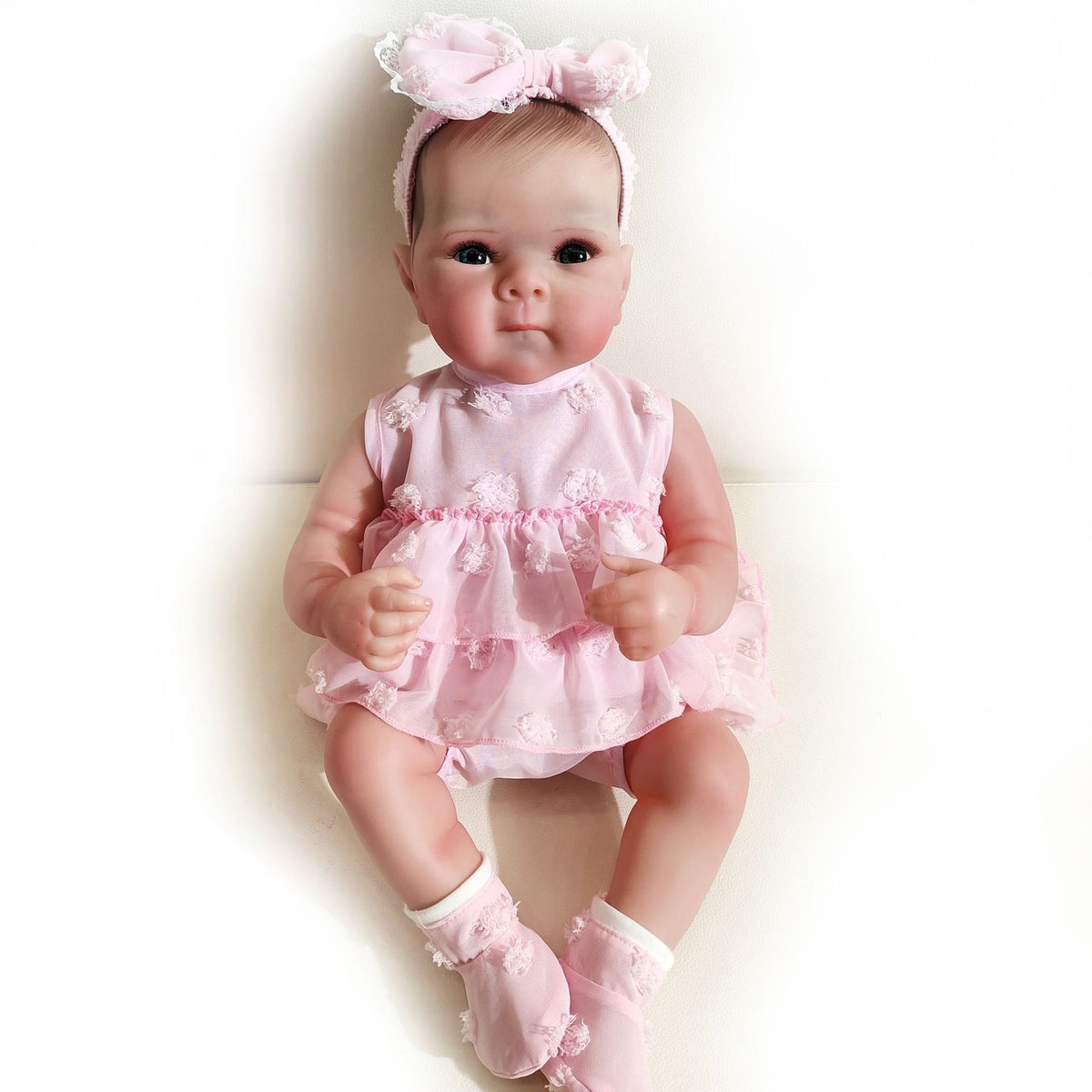 Handmade Reborn Baby Doll with Realistic 3D Skin Detail