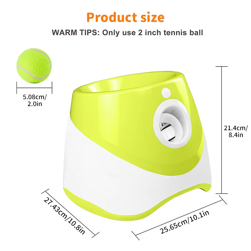 Automatic Tennis Ball Launcher for Pets | Active Fetch