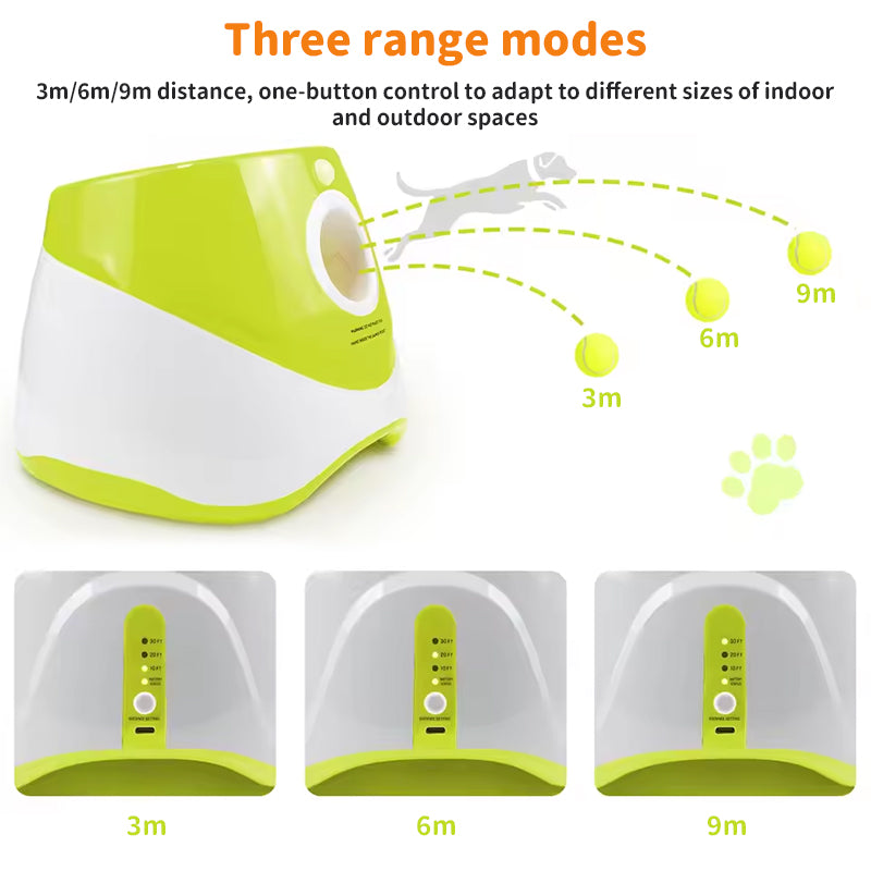 Automatic Tennis Ball Launcher for Pets | Active Fetch
