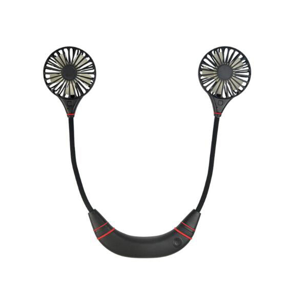 Rechargeable Hands-Free Neck Fan: 360° Airflow & 3 Speeds